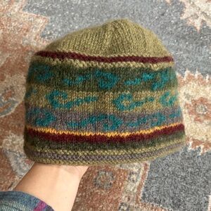 Multicolor Knit Beanie by The Territory Ahead